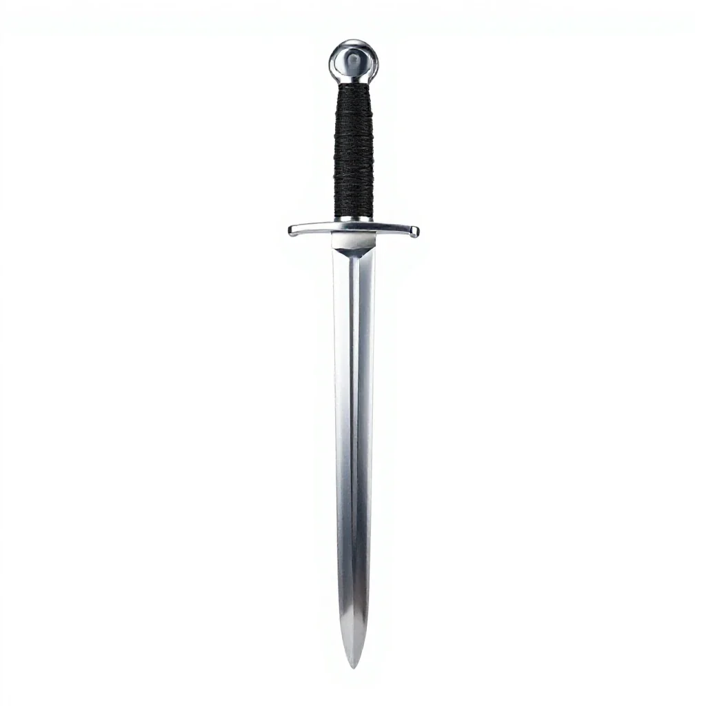 Foam sword isolated on a white background