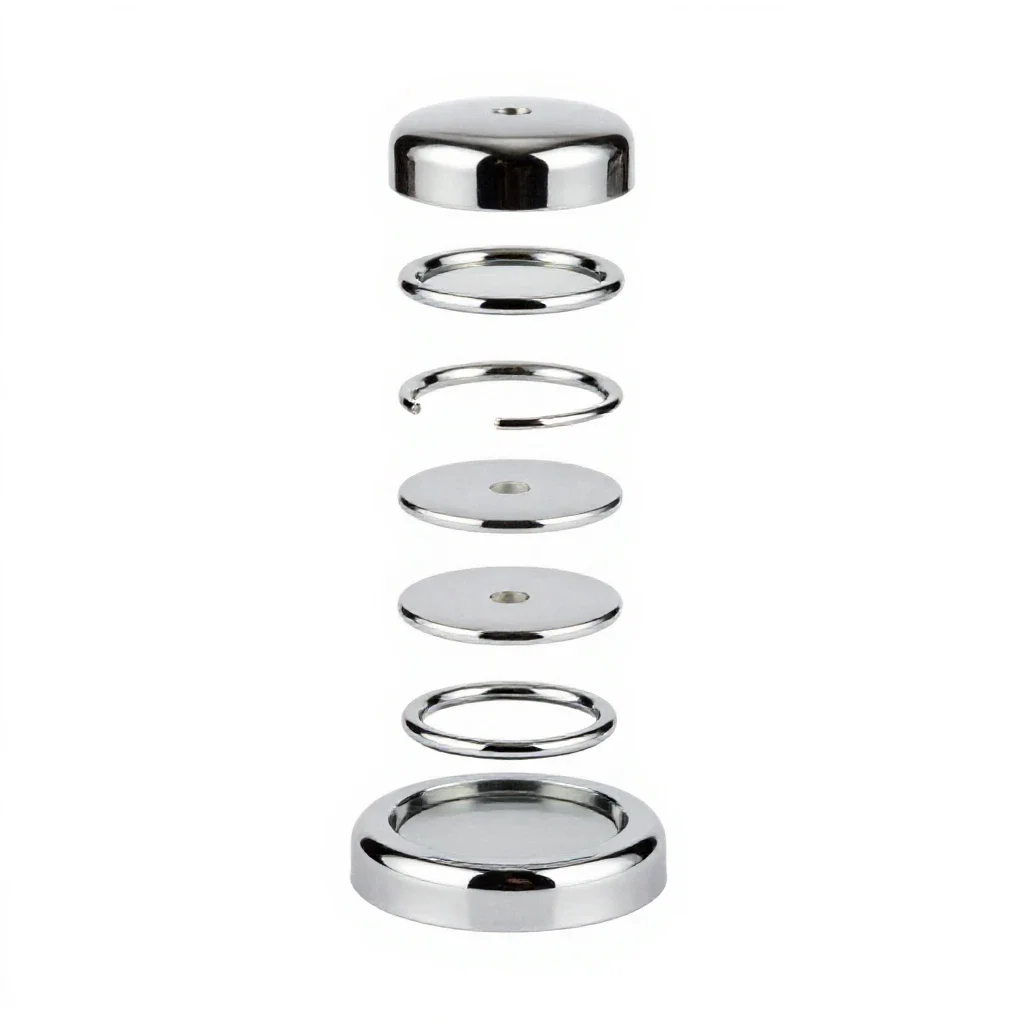 Kaleidoscope isolated on a white background