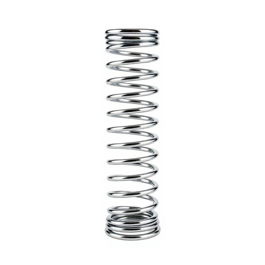 Slinky spring isolated on a white background