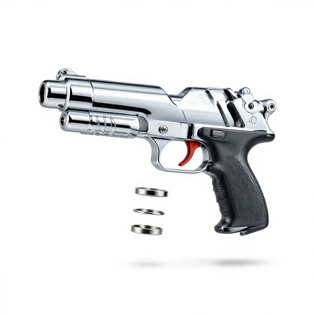 Water gun isolated on a white background
