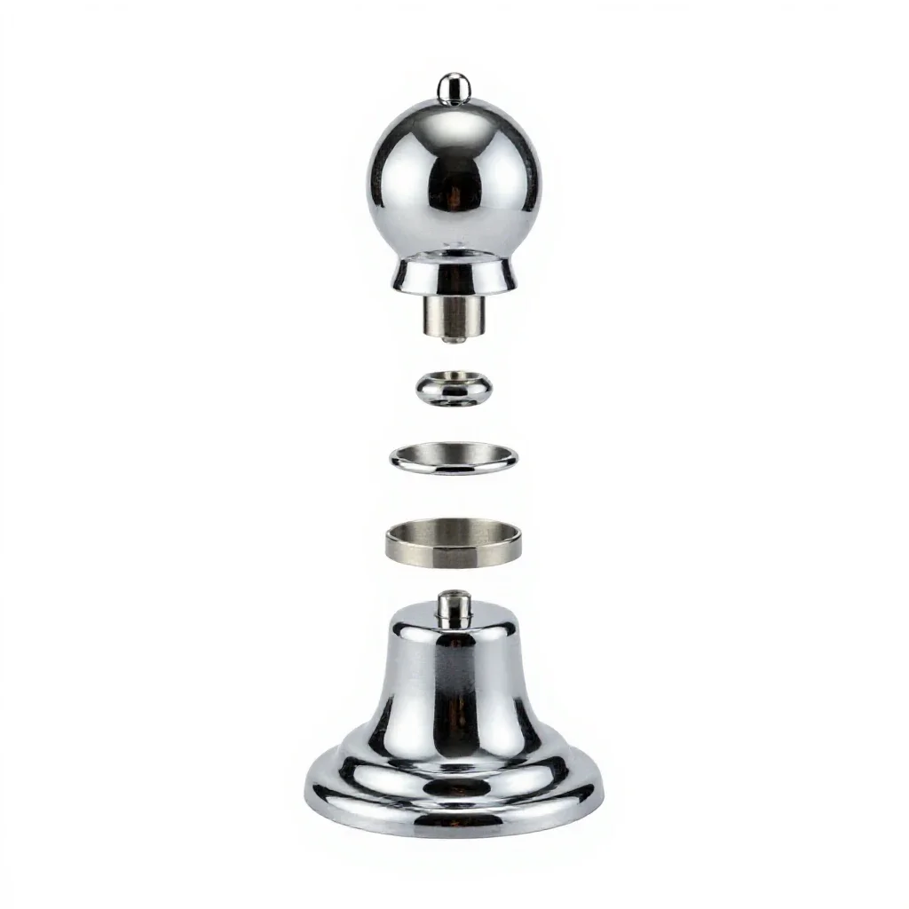 Roof finial isolated on a white background