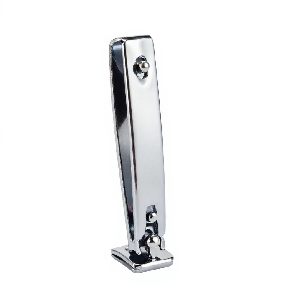 Nail clipper set isolated on a white background