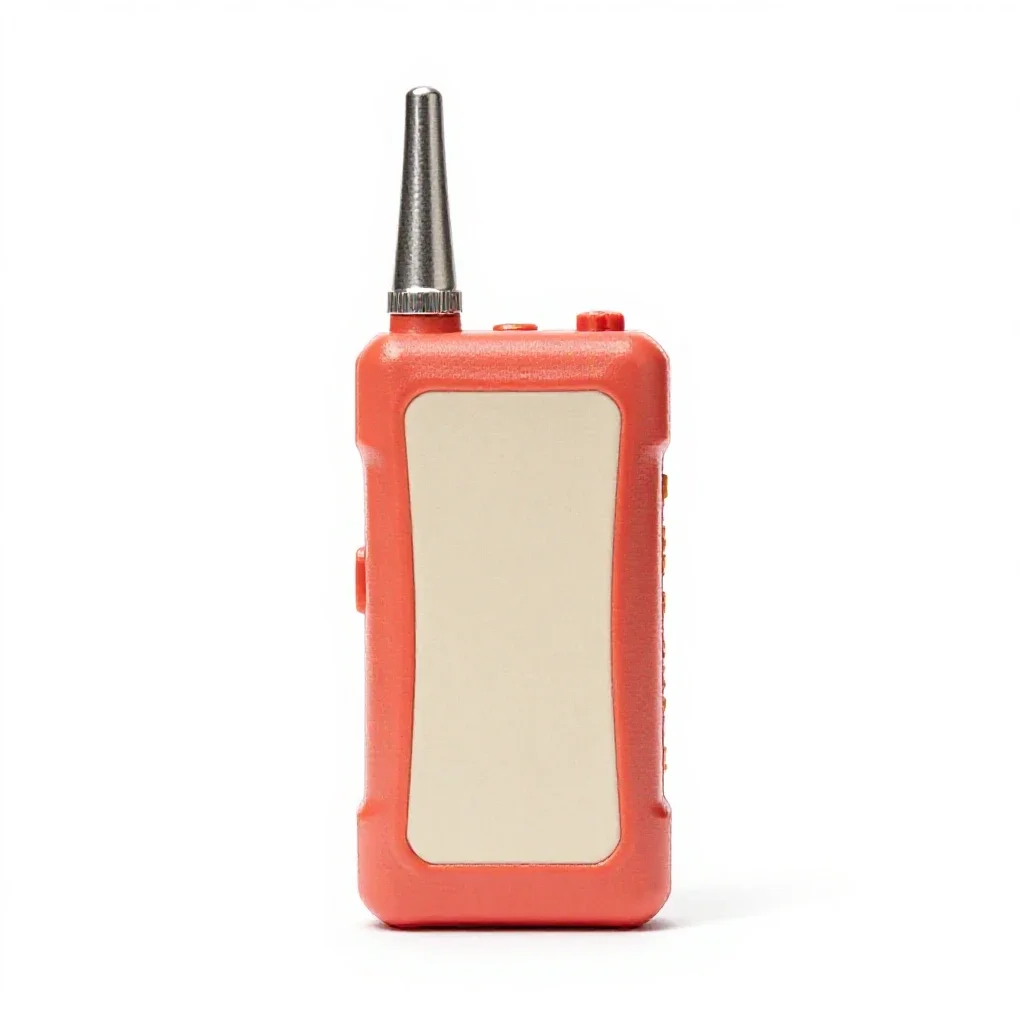 Resistance signal jammer isolated on a white background