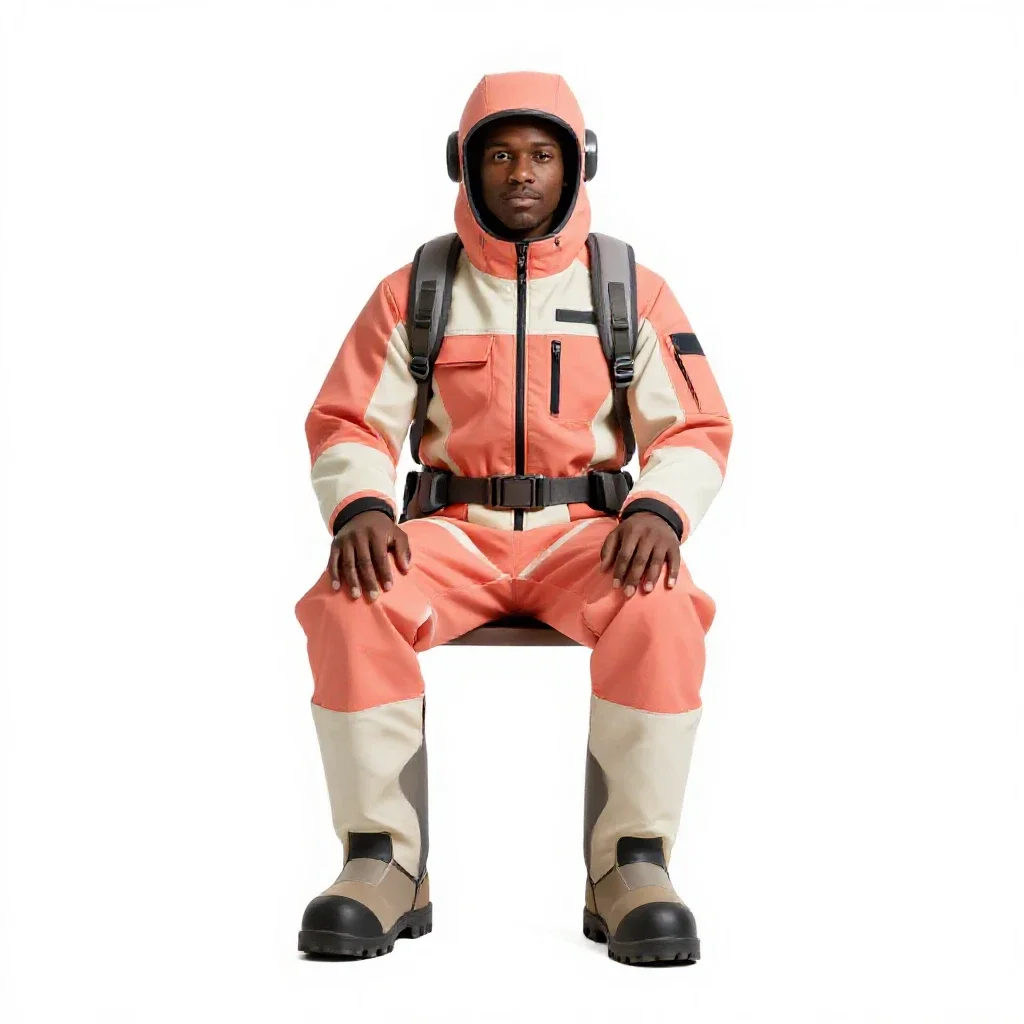 Void salvager with mag boots isolated on a white background