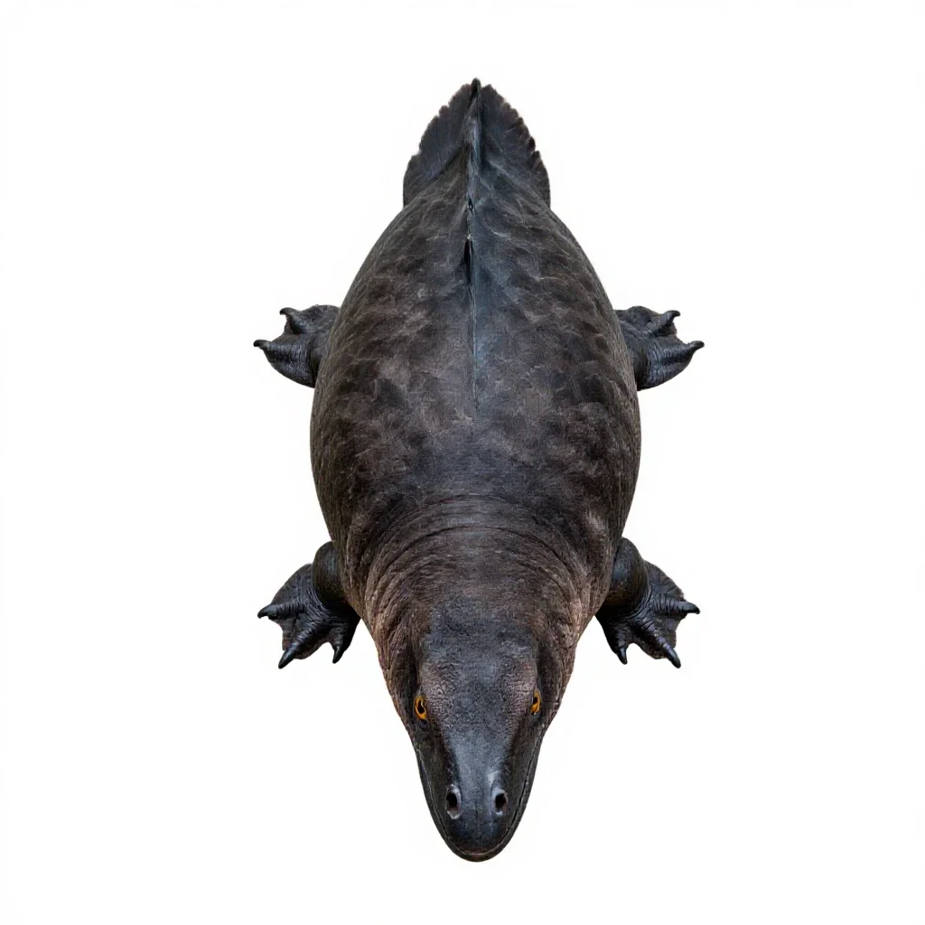 Dunkleosteus isolated on a white background