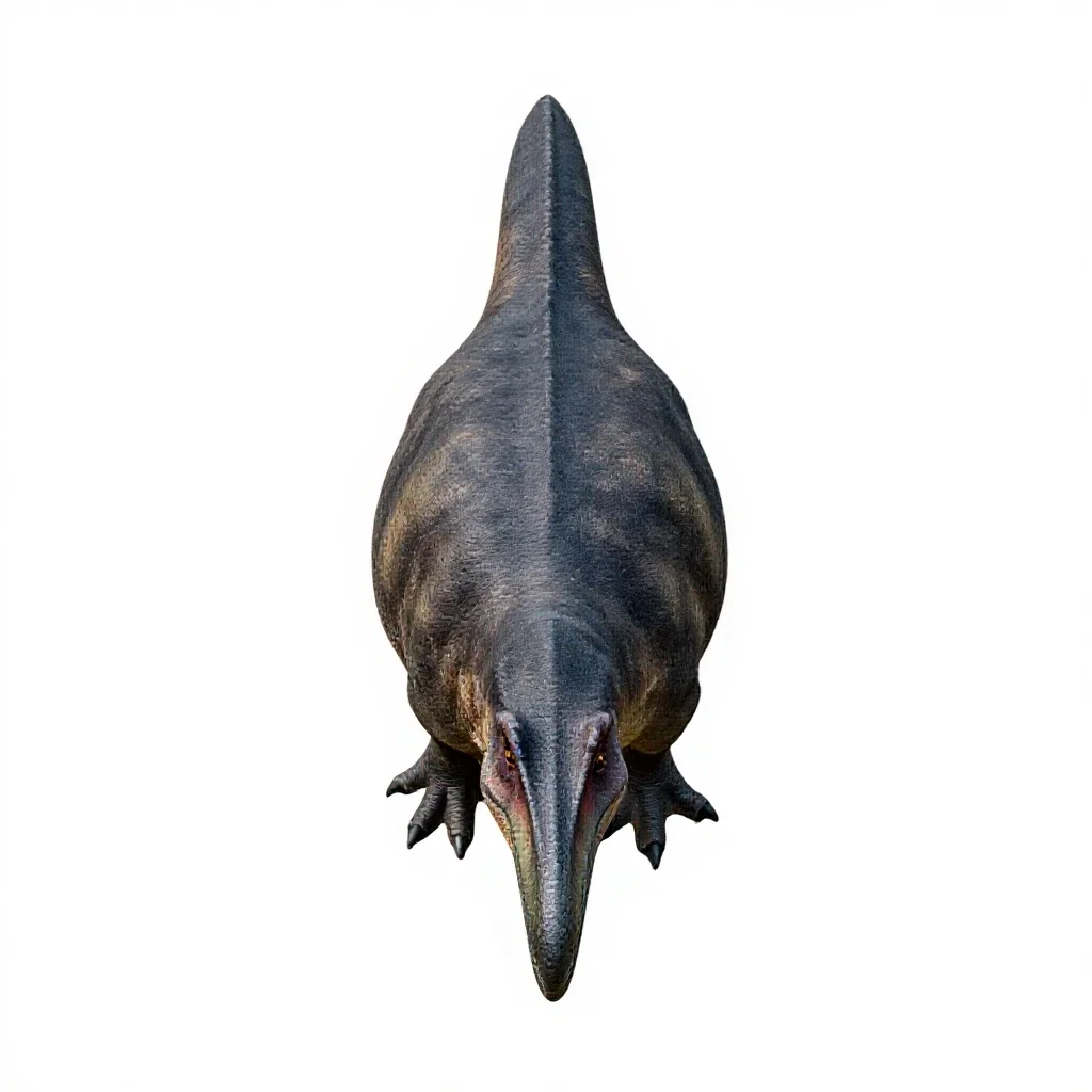 Parasaurolophus isolated on a white background