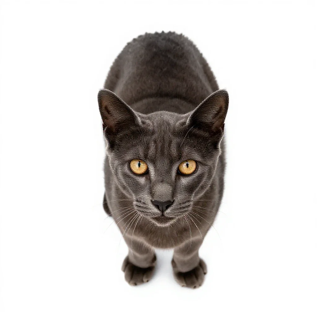 Sabre-toothed cat isolated on a white background
