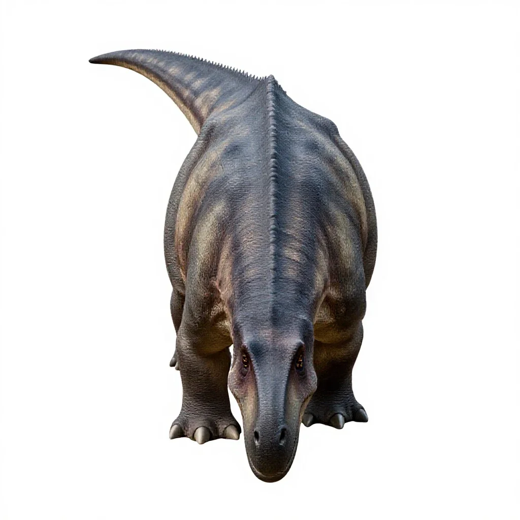 Stegosaurus isolated on a white background