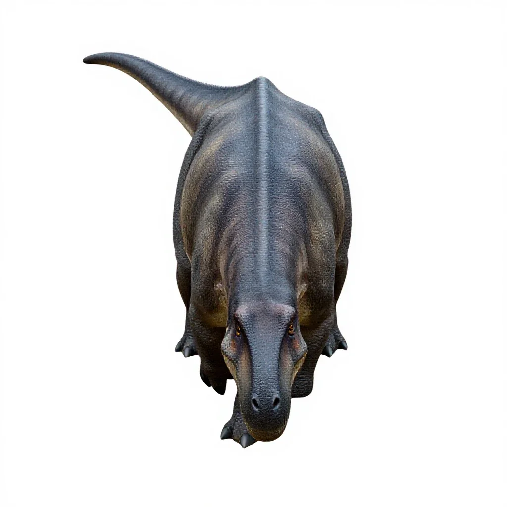 Argentinosaurus isolated on a white background