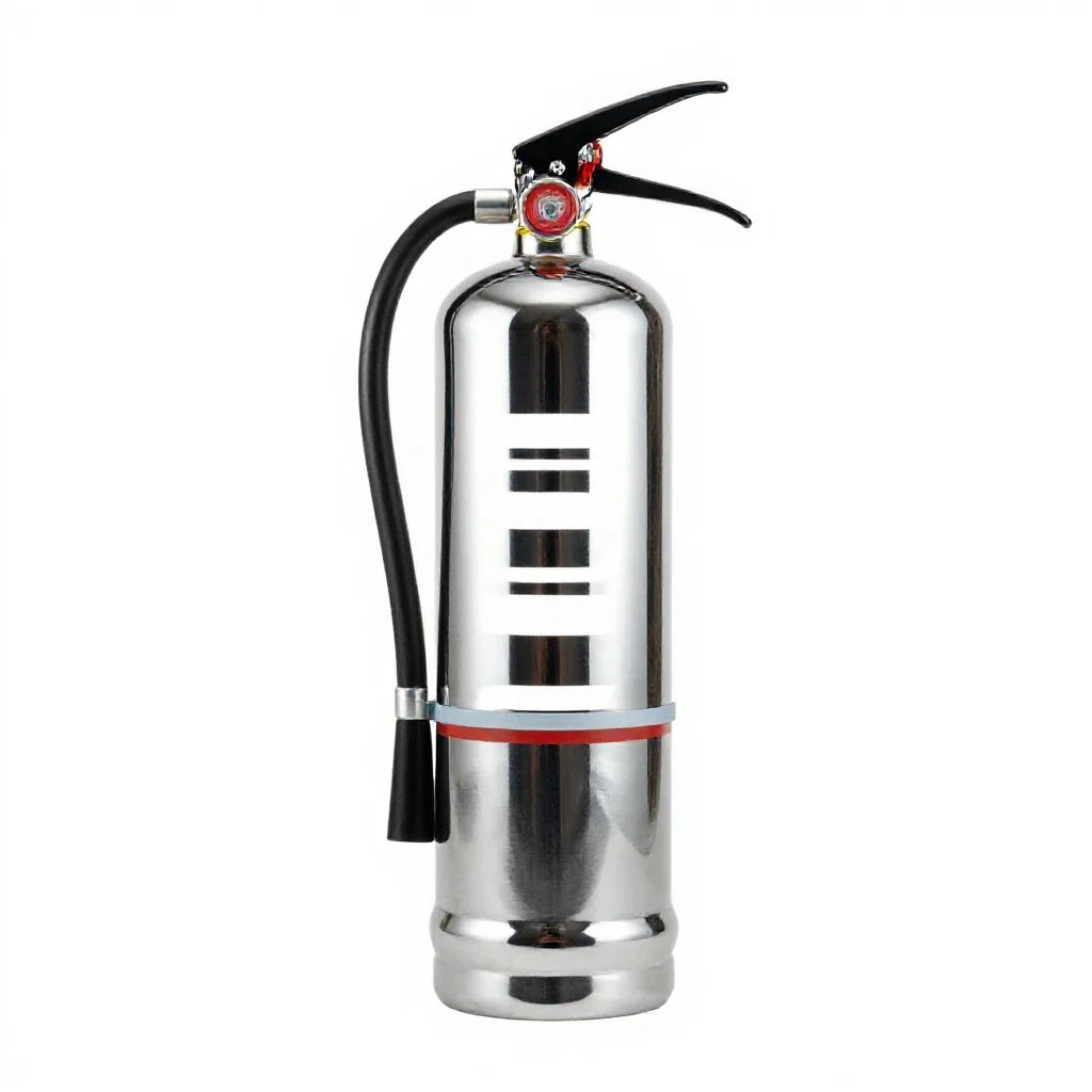 Fire extinguisher isolated on a white background