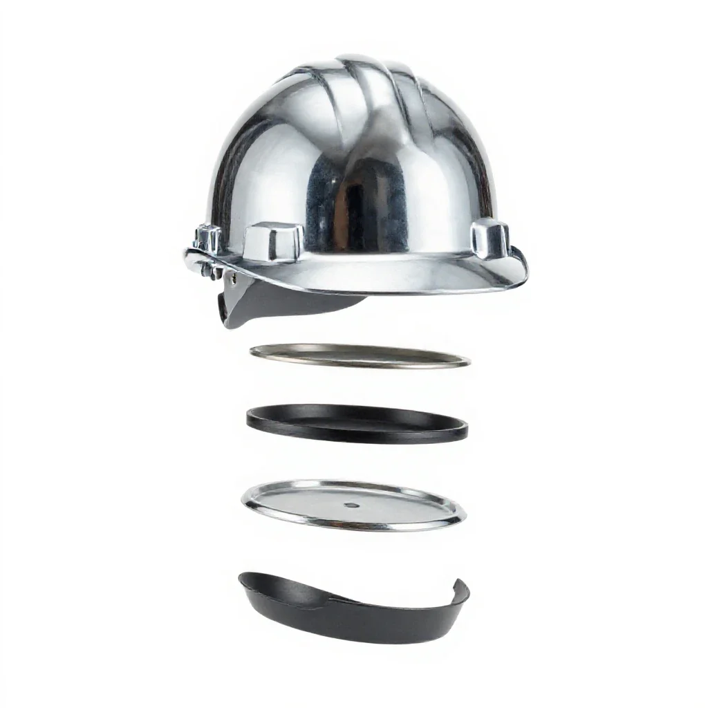 Hard hat isolated on a white background