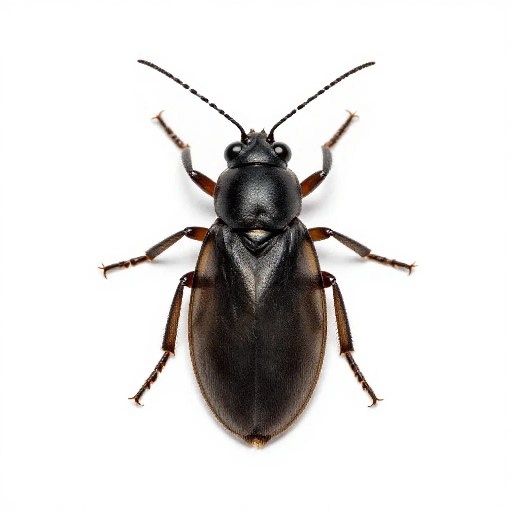 Firefly glowing isolated on a white background
