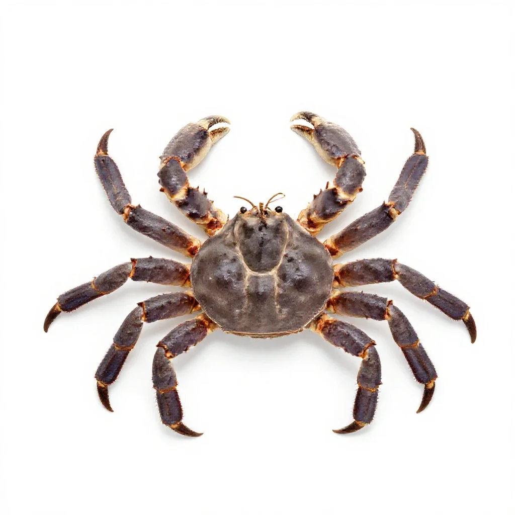 Horseshoe crab isolated on a white background