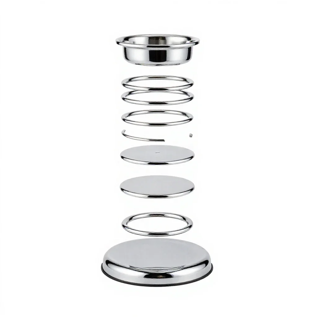 Raised feeder stand isolated on a white background