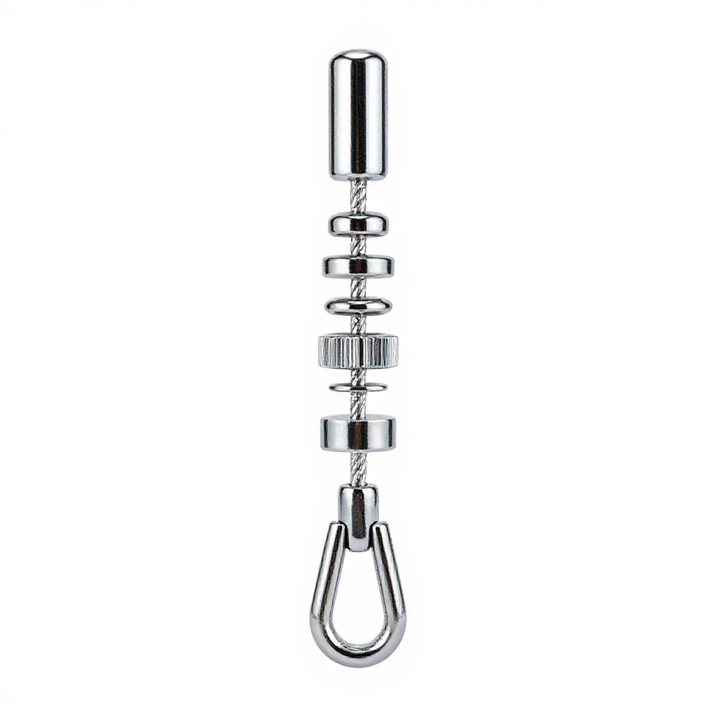 Rope tug toy isolated on a white background