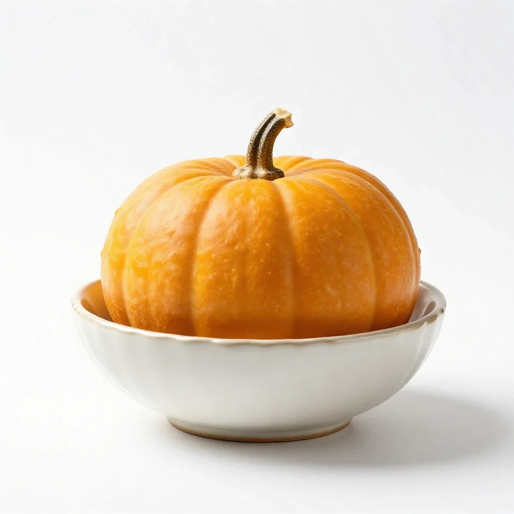 Butternut squash isolated on a white background