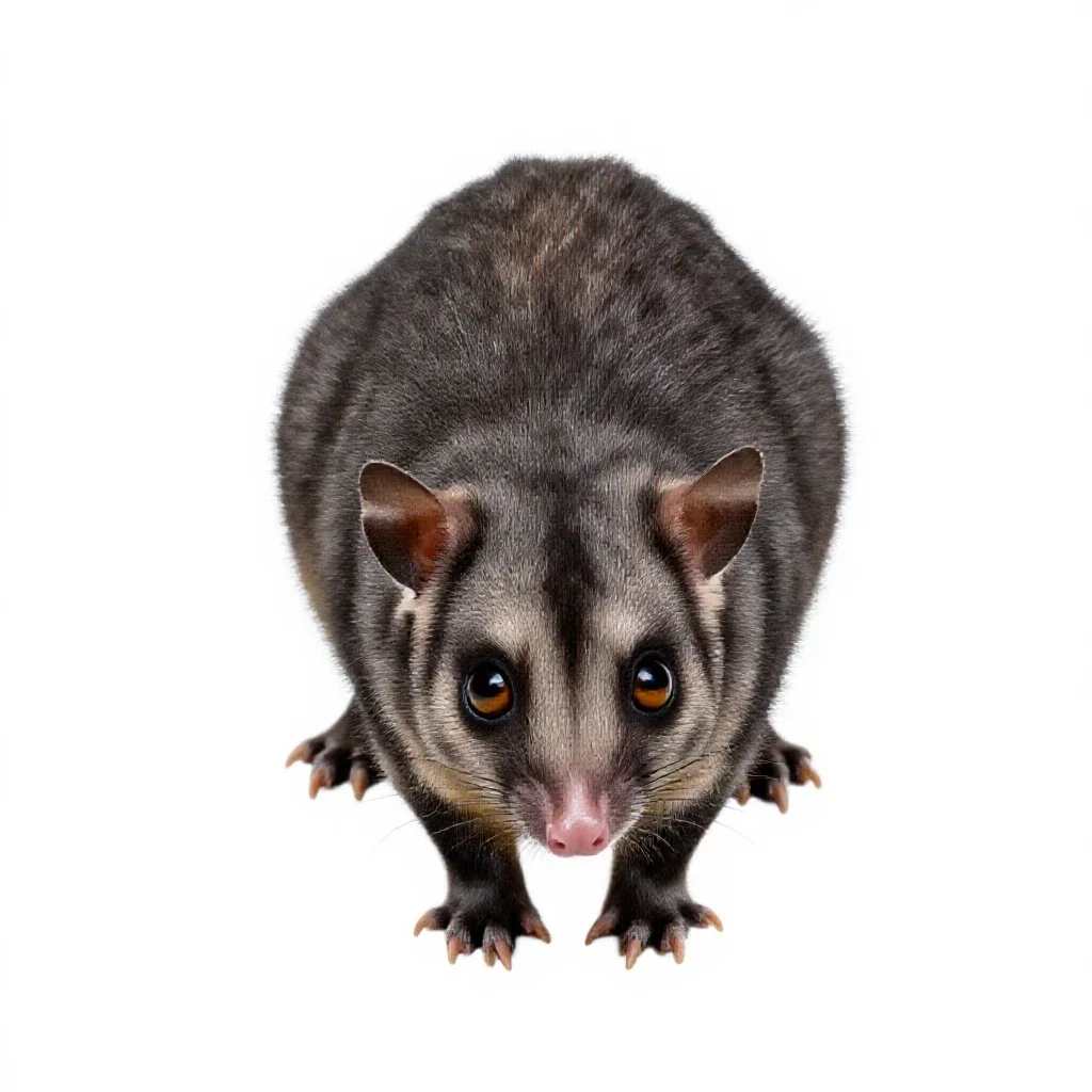 Bandicoot isolated on a white background