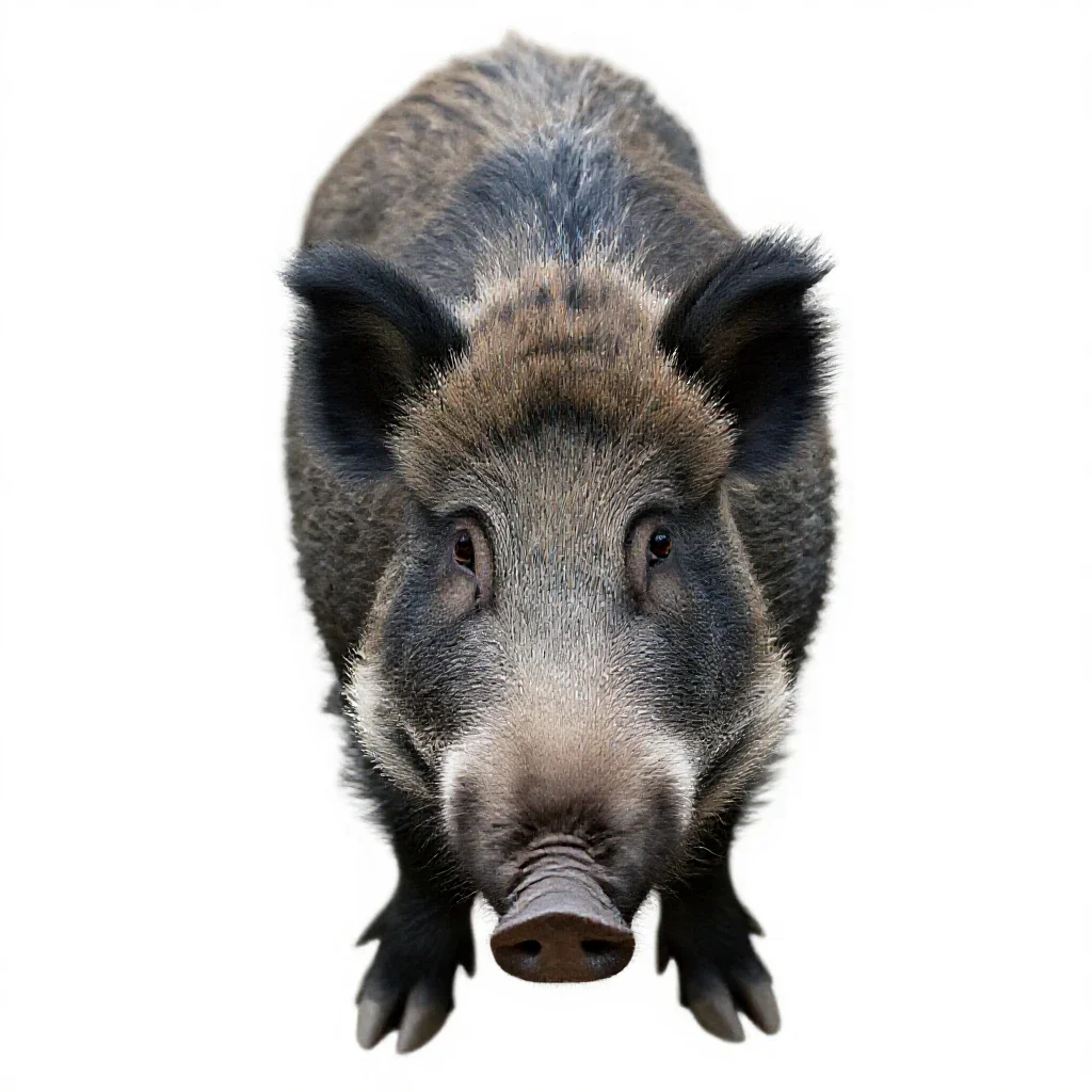 Boarhound isolated on a white background