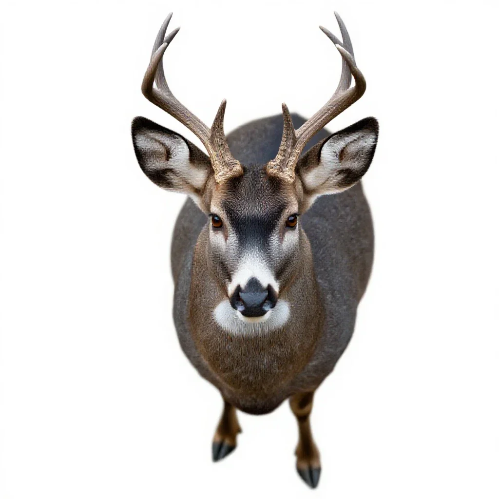 Buck isolated on a white background
