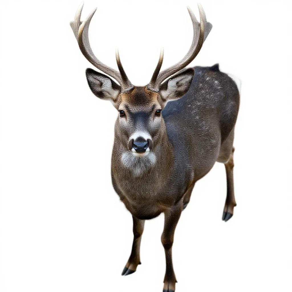 Doe isolated on a white background