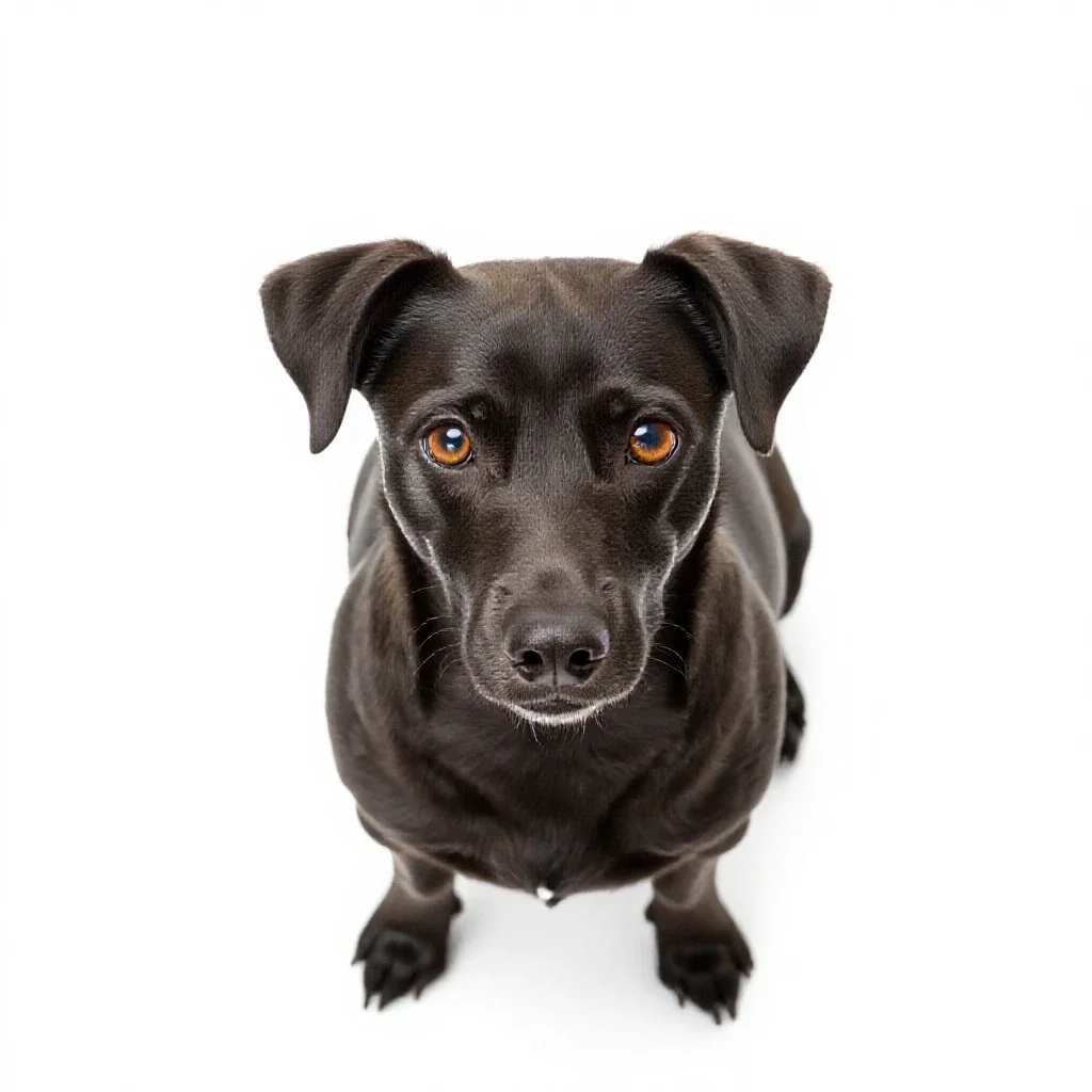 Lapdog isolated on a white background