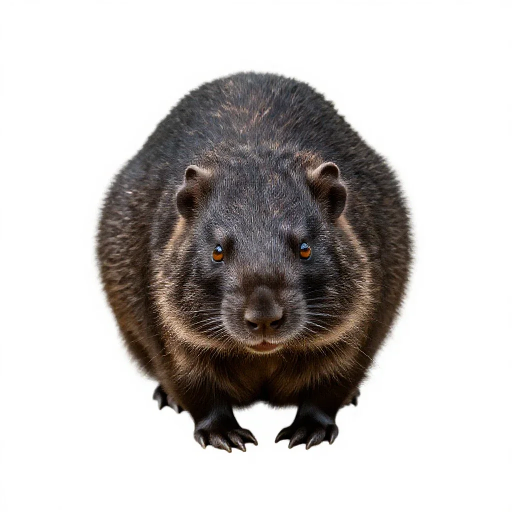 Mole isolated on a white background
