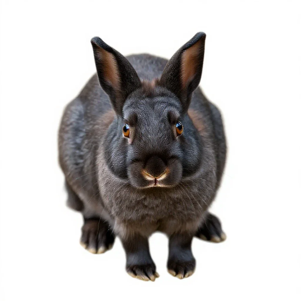 Rabbit-eared bandicoot isolated on a white background