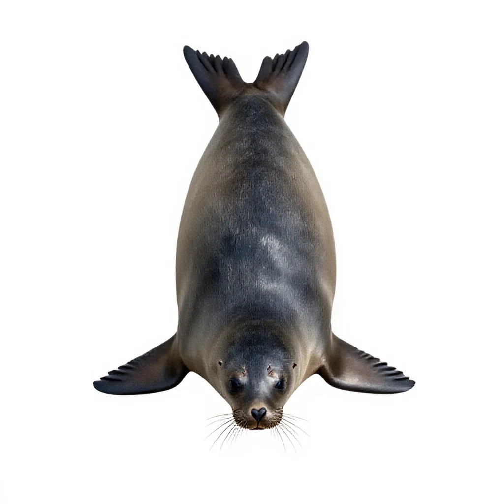 Seal isolated on a white background