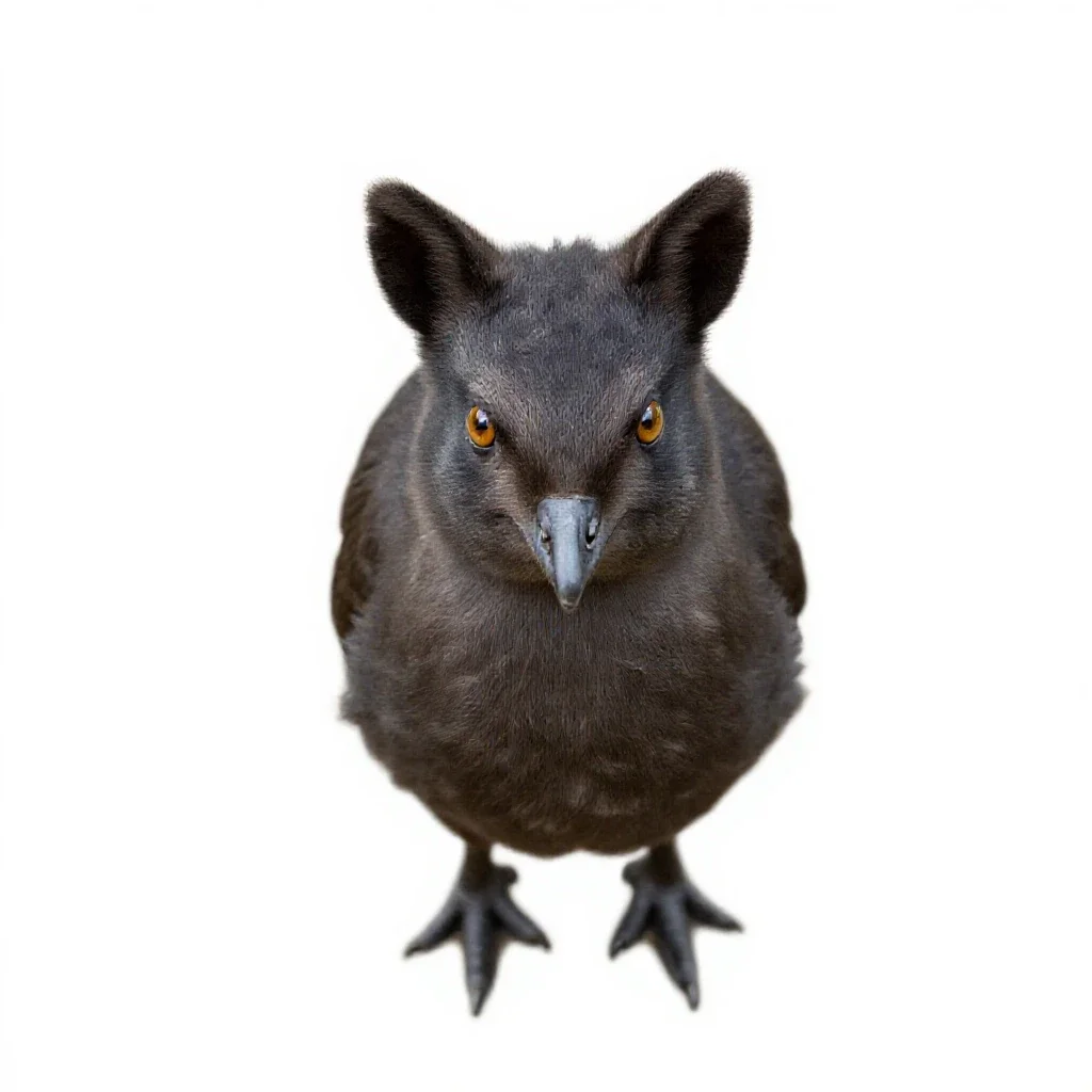 Yearling isolated on a white background