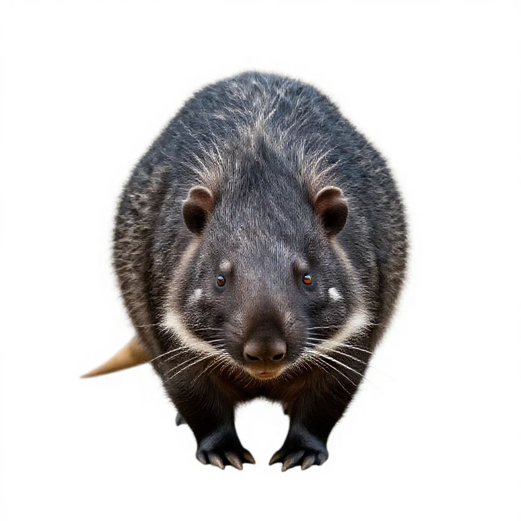 Aardvark isolated on a white background