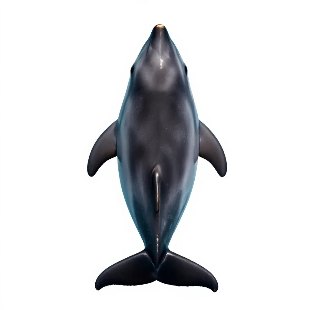 Aquatic mammal isolated on a white background