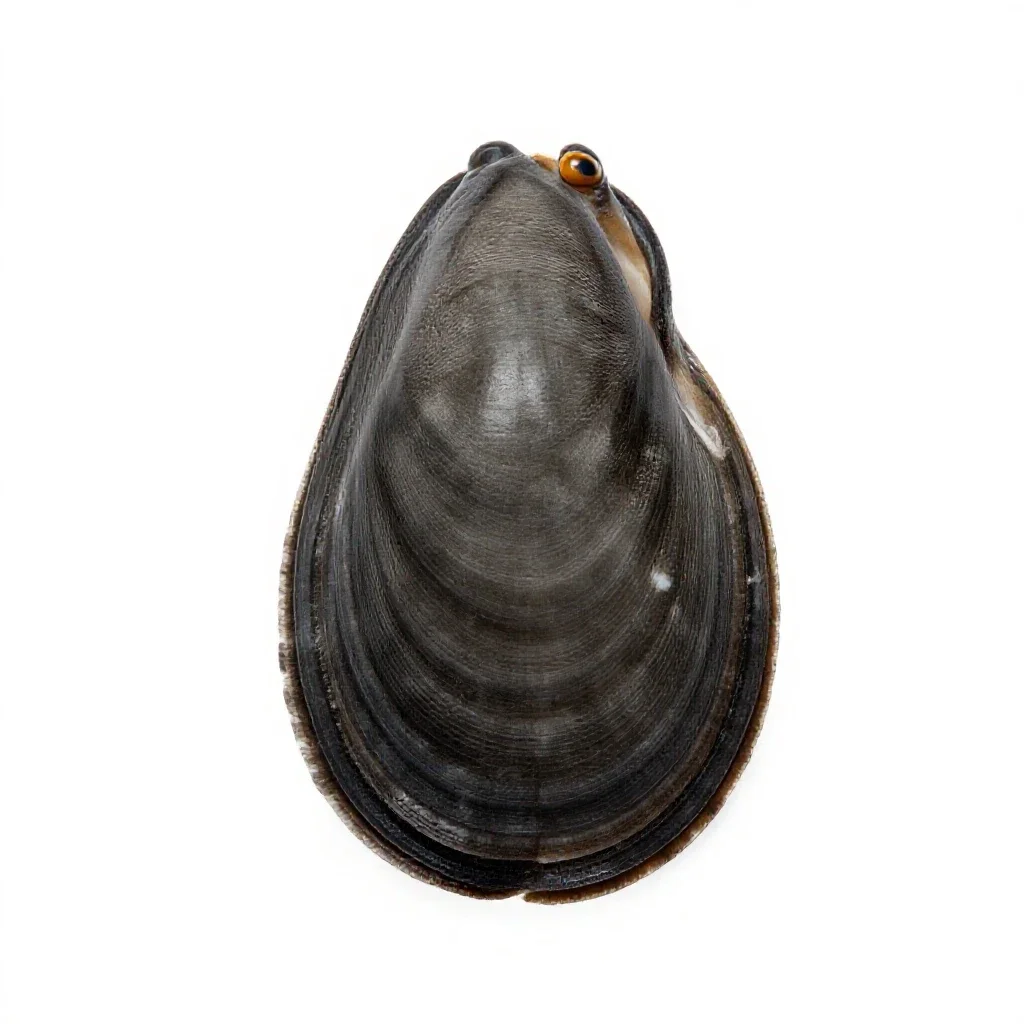 Bivalve isolated on a white background