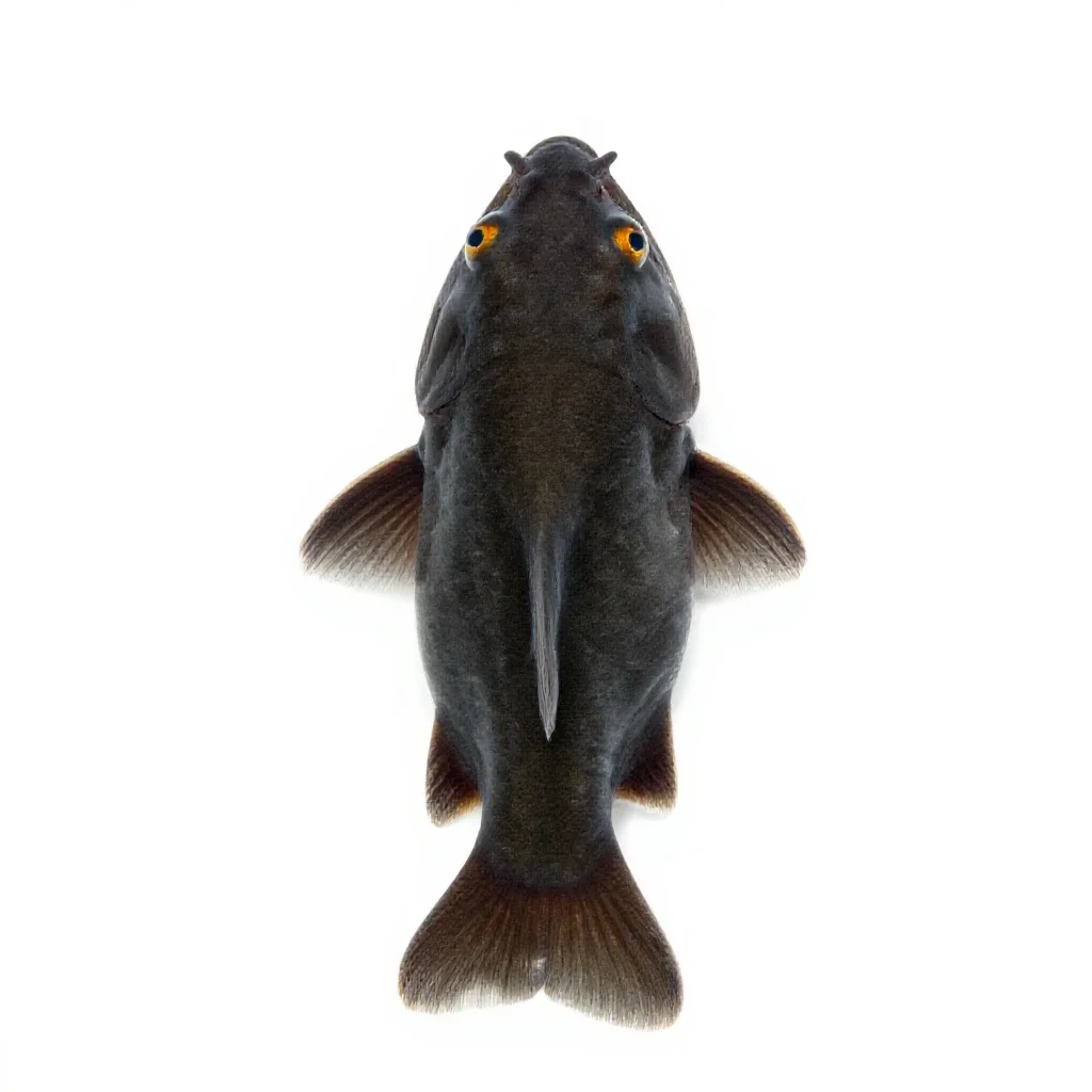 Bottom-feeder isolated on a white background