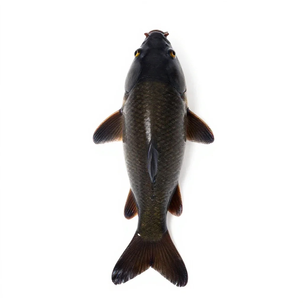 Carp isolated on a white background