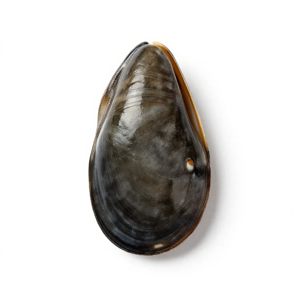 Cherrystone isolated on a white background