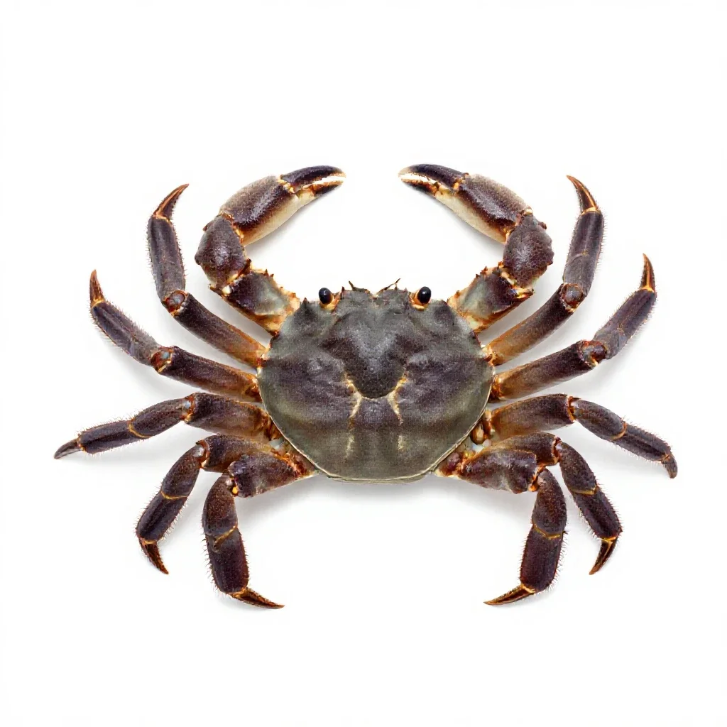 Crab isolated on a white background