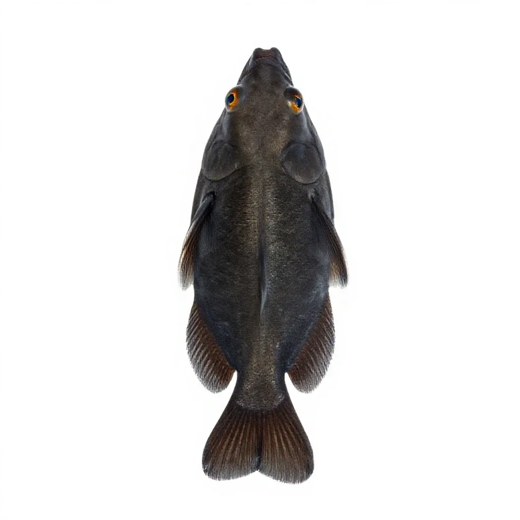 Cypriniform fish isolated on a white background