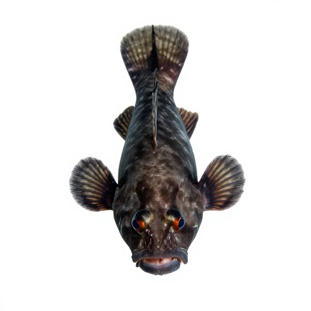 Deepwater squirrelfish isolated on a white background