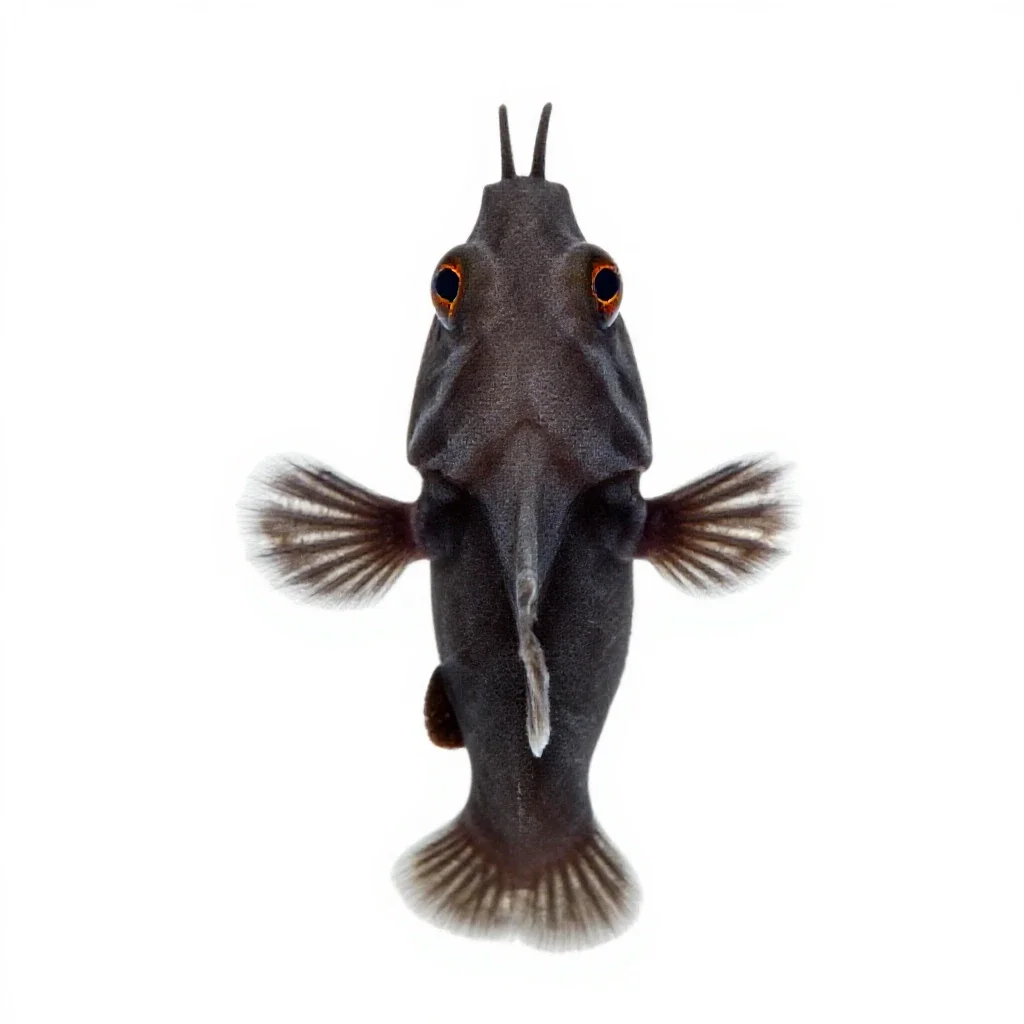 Dwarf pipefish isolated on a white background