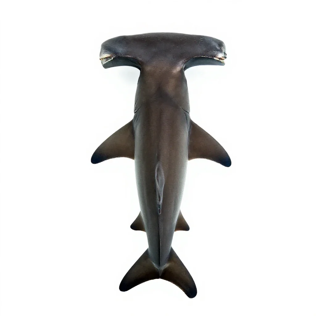 Hammerhead isolated on a white background