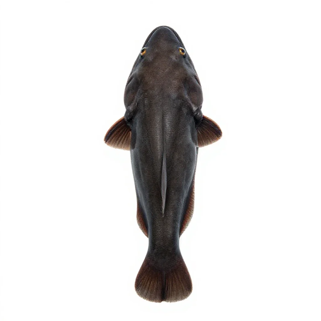 Holocephalan isolated on a white background