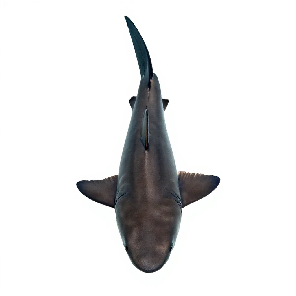 Mako isolated on a white background