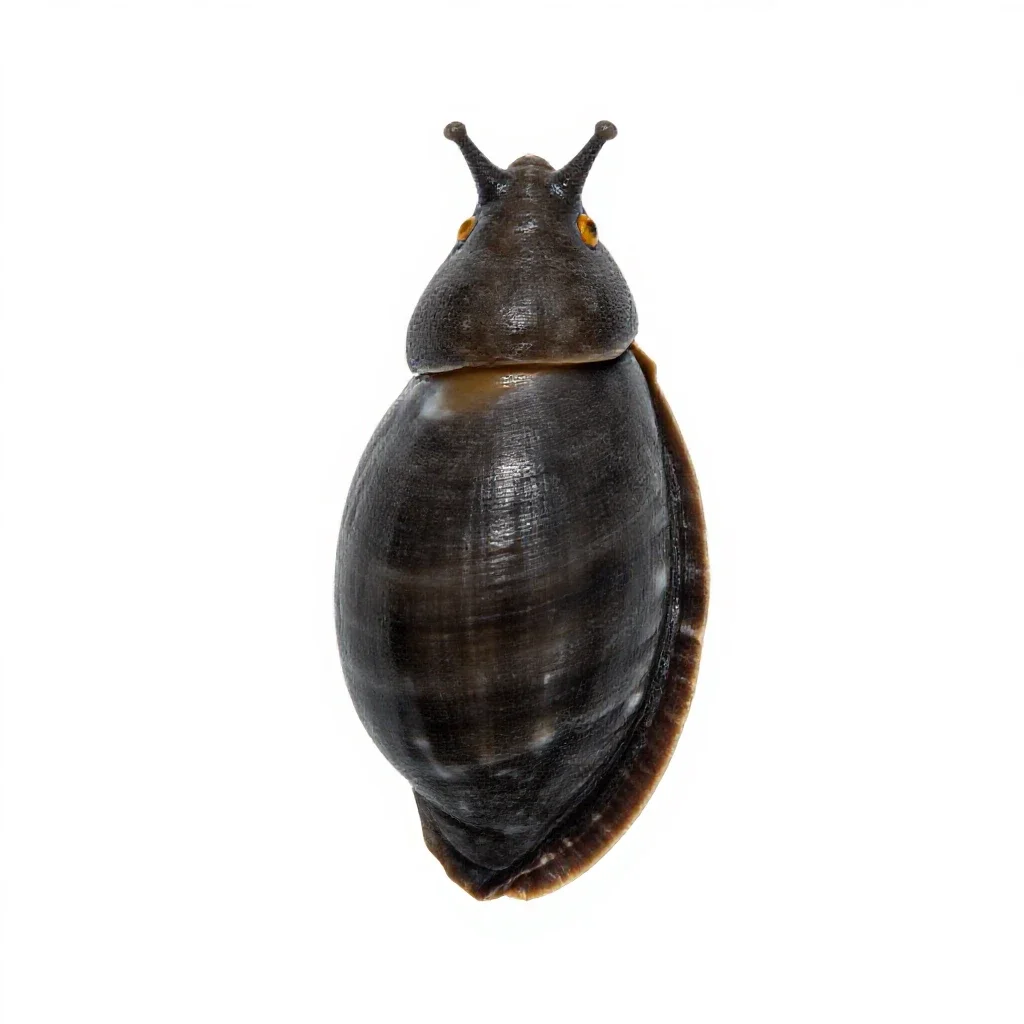 Mollusk isolated on a white background