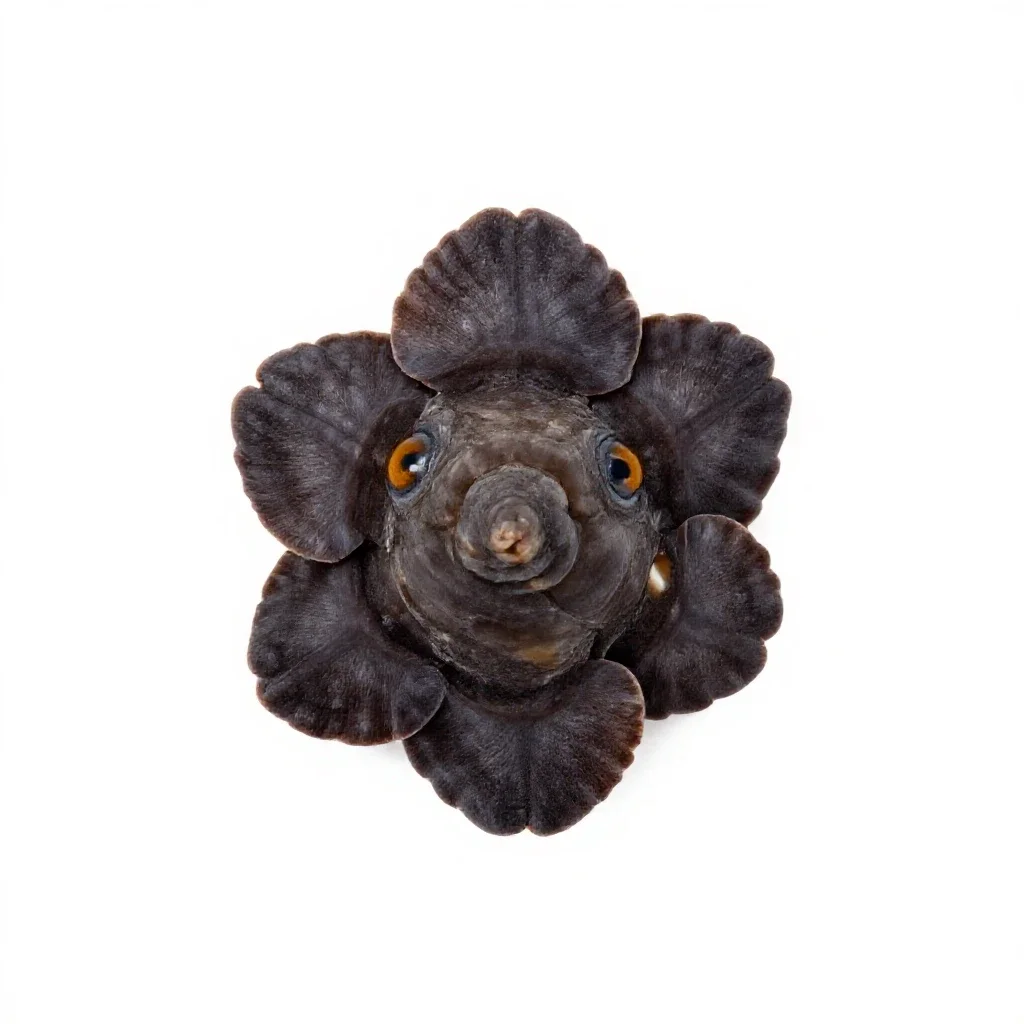 Periwinkle isolated on a white background