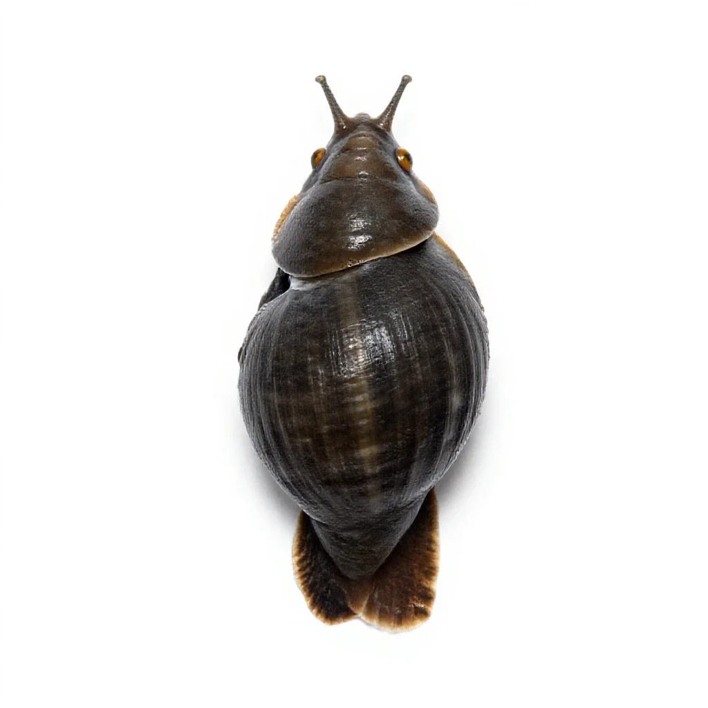 Physa isolated on a white background