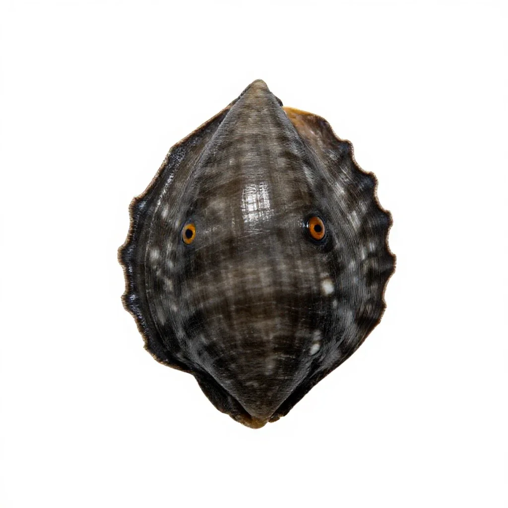 Piddock isolated on a white background