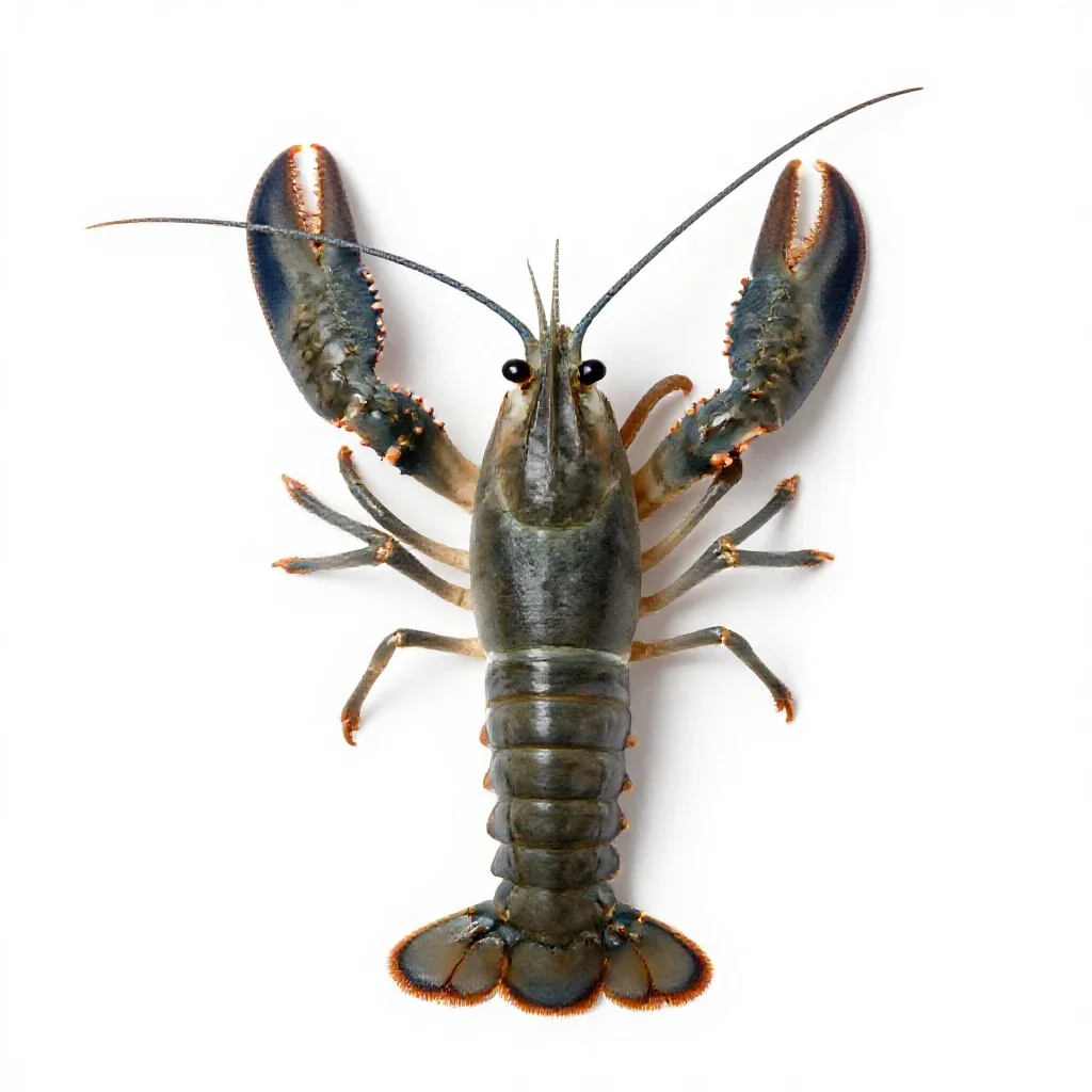 Prawn isolated on a white background