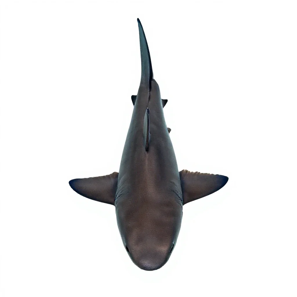 Shark isolated on a white background