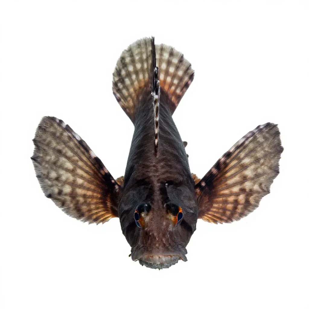 Soldierfish isolated on a white background
