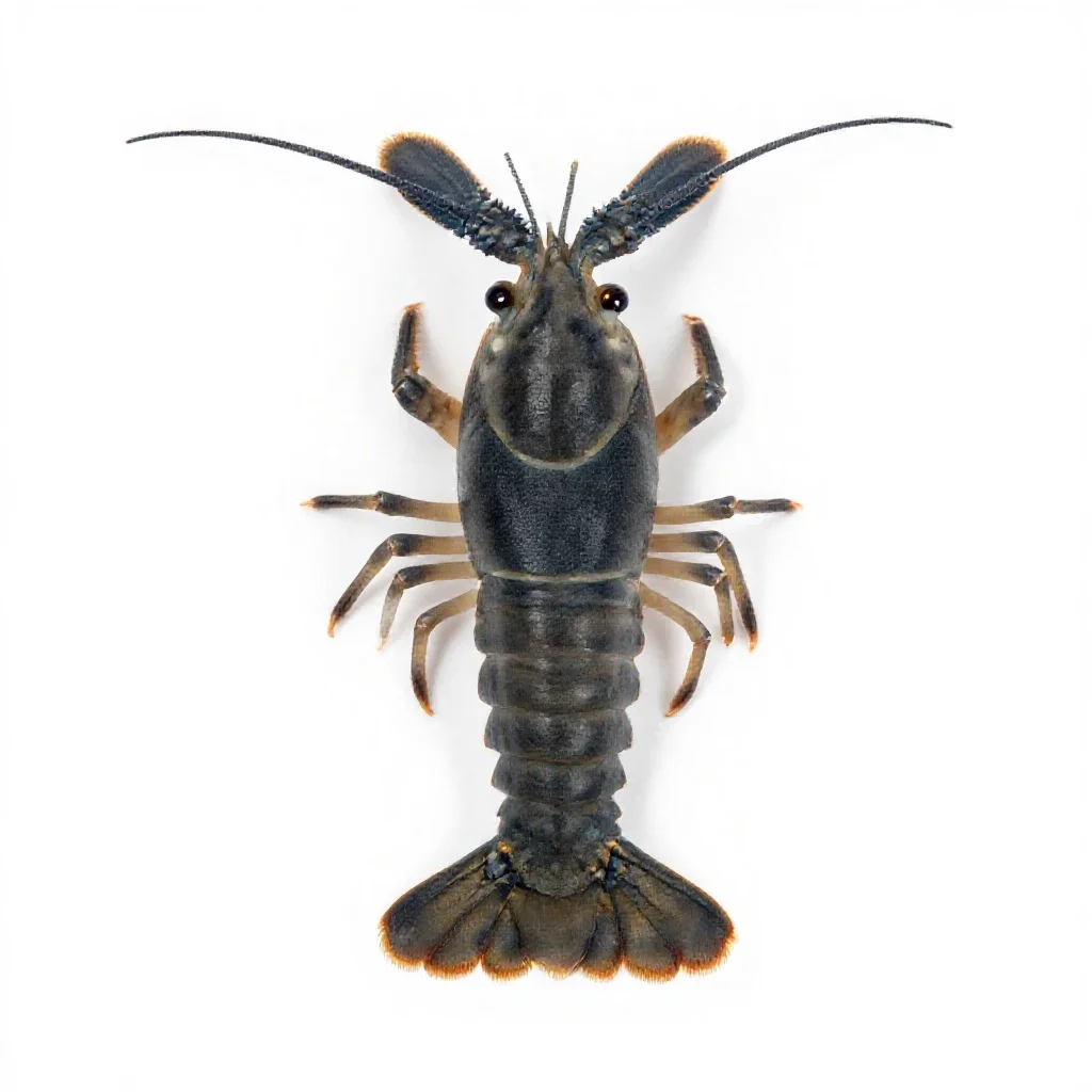Tadpole shrimp isolated on a white background